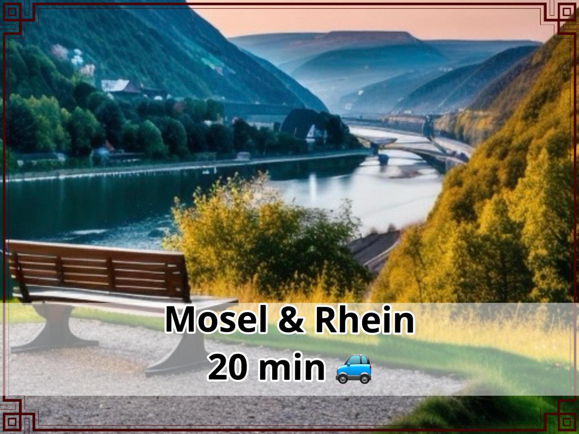 Smallsaigon Apartment Mit Guter Anbindung Zwischen Mosel Und Rhein Leiningen Exterior photo